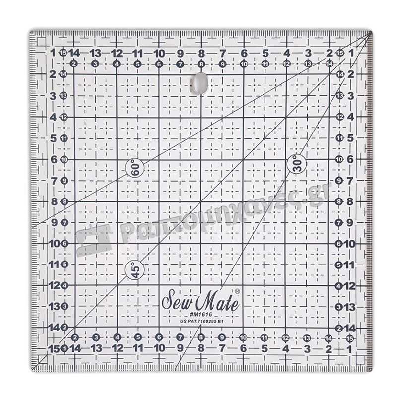 QUILTING RULER 15x15cm