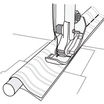MEGA PIPING FOOT HUSQVARNA