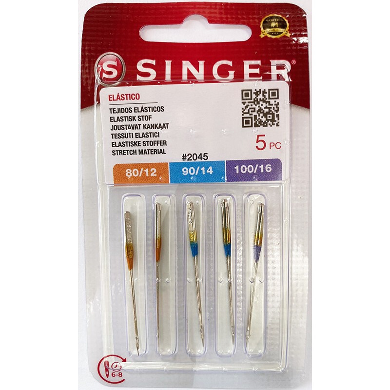 NEEDLES SINGER 2045 (80/12- 90/14 - 100/16)