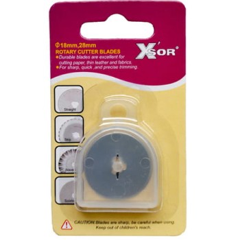 ROTARY CUTTER BLADE STRAIGHT 28mm