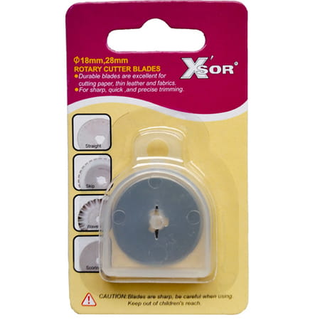 ROTARY CUTTER BLADE STRAIGHT 28mm