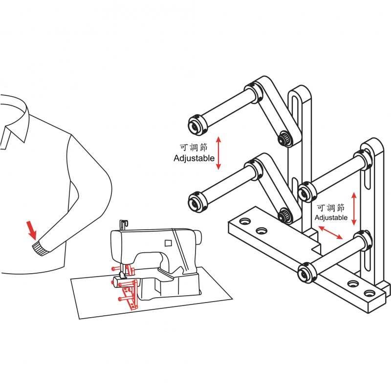 SLEEVE ELASTIC HOLDER