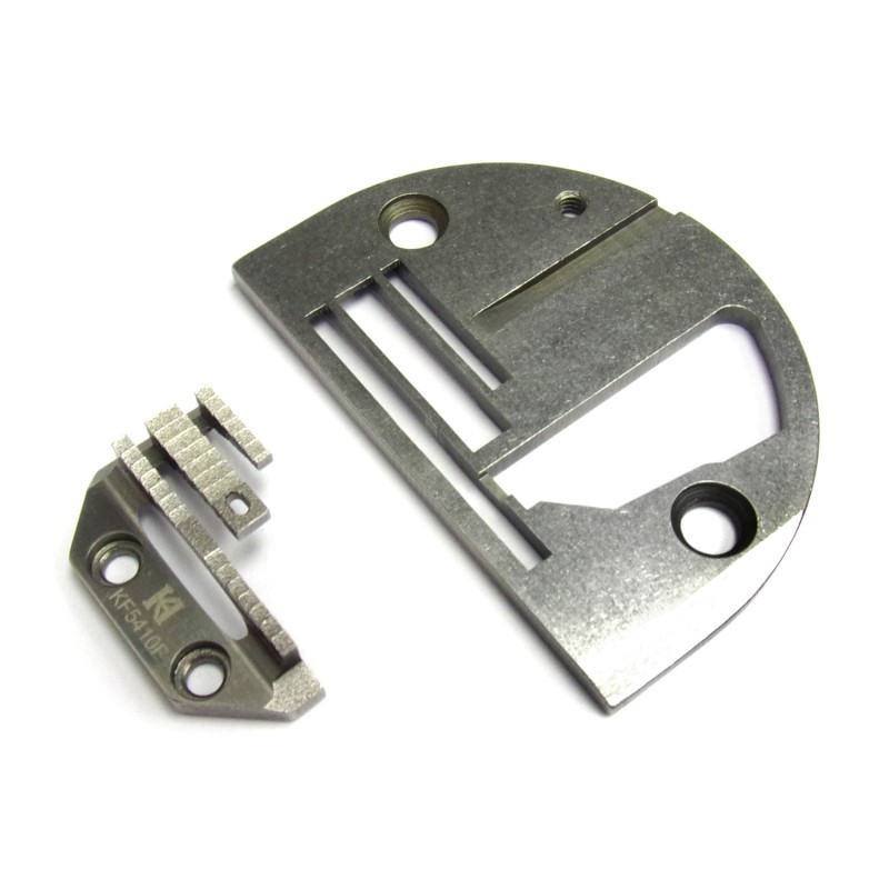 NEEDLE PLATE + FEED DOG 5410 FOR BINDING 