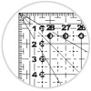 QUILTING RULER 30x30cm