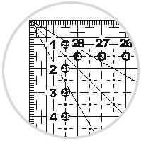 QUILTING RULER 30x30cm