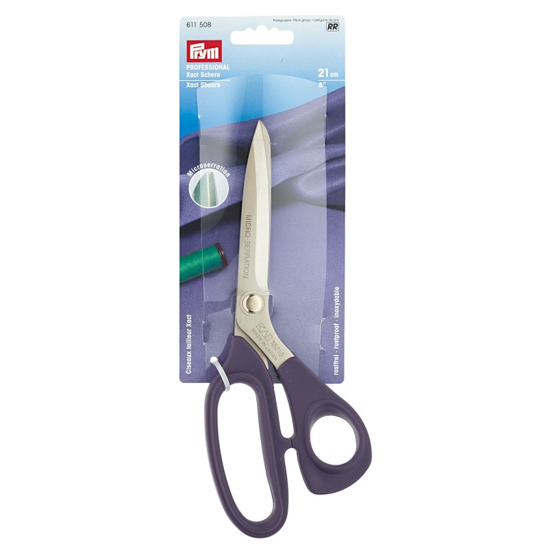 DRESSMAKING SHEARS PROFESSIONAL XACT 21CM MICRO SERRATION