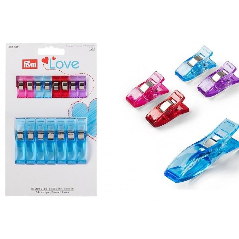 ΜΑΝΤΑΛΑΚΙΑ ΥΦΑΣΜΑΤΟΣ PRYM LOVE 15 ΤΕΜ.