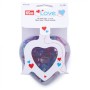 FABRIC CLIPS HEART BOX 40 PIECES