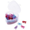 FABRIC CLIPS HEART BOX 40 PIECES