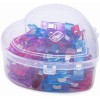 FABRIC CLIPS HEART BOX 40 PIECES