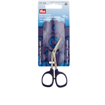 PRYM EMBROIDERY SCISSORS CURVED 10CM