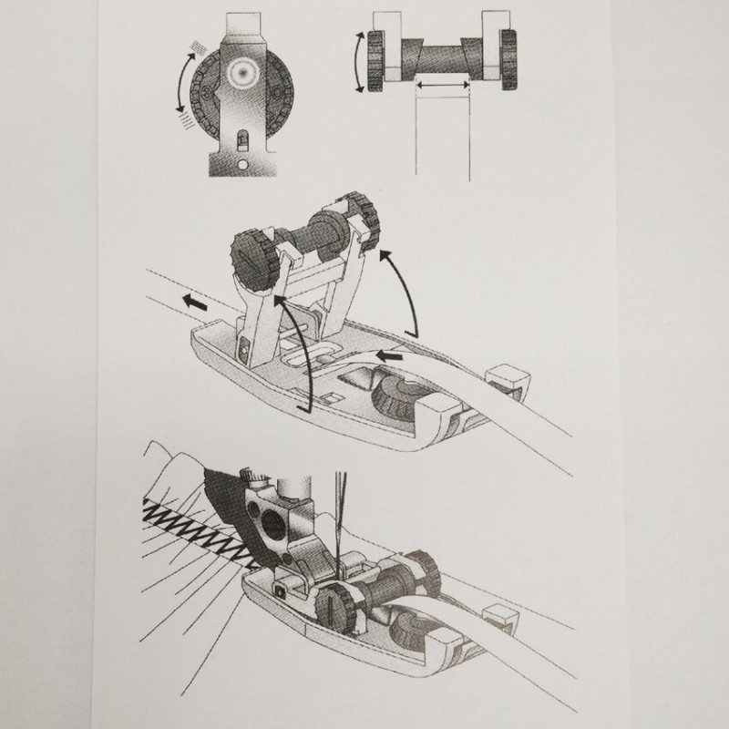 ΠΟΔΙ ΤΟΠΟΘΕΤΗΣΗΣ ΛΑΣΤΙΧΟΥ PFAFF