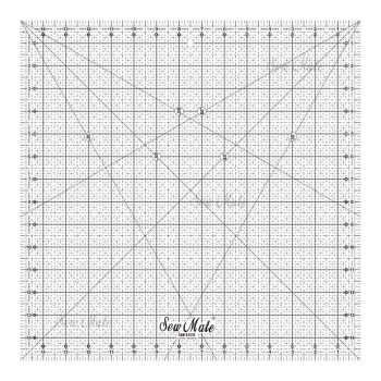 QUILTING RULER 15"x15" inch