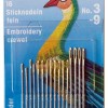 Crewel needles No. 3-9