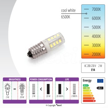 LED LIGHT E14 