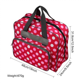 SEWING MACHINE CARRYING BAG POLKA DOTS